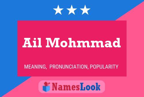 Ail Mohmmad Name Poster