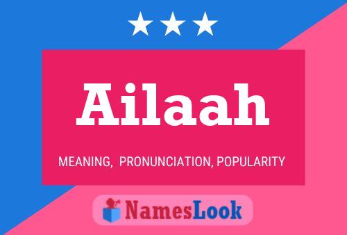 Ailaah Name Poster