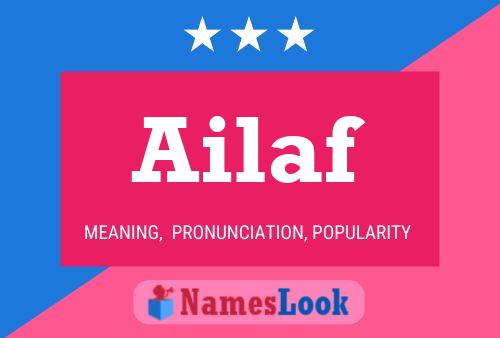 Ailaf Name Poster