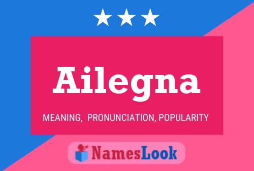 Ailegna Name Poster