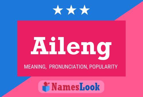 Aileng Name Poster