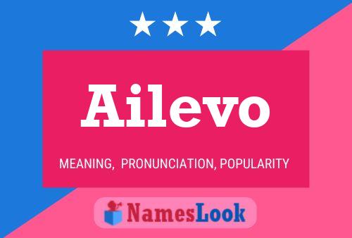 Ailevo Name Poster