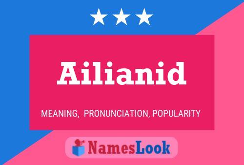 Ailianid Name Poster