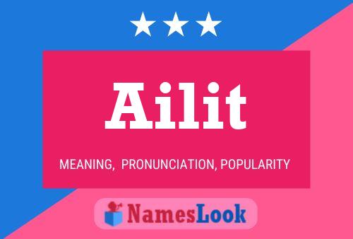 Ailit Name Poster