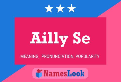 Ailly Se Name Poster