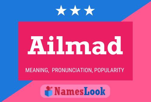 Ailmad Name Poster