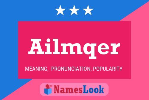 Ailmqer Name Poster