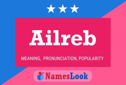 Ailreb Name Poster