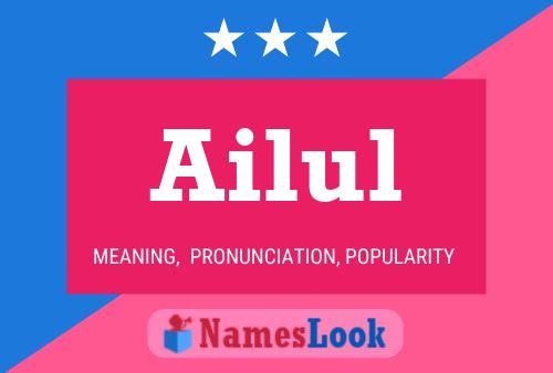 Ailul Name Poster