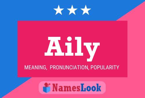 Aily Name Poster