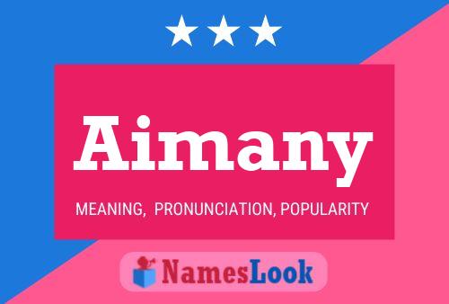 Aimany Name Poster