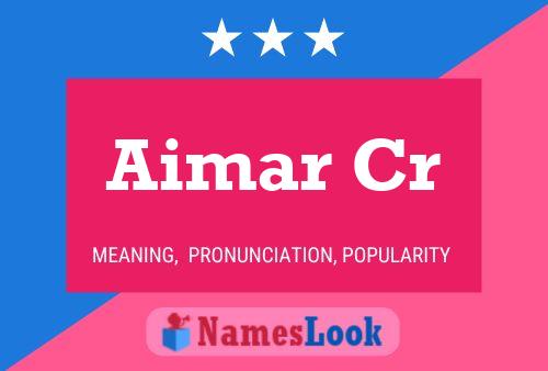 Aimar Cr Name Poster