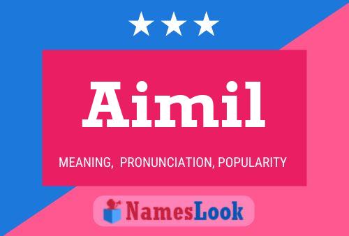 Aimil Name Poster