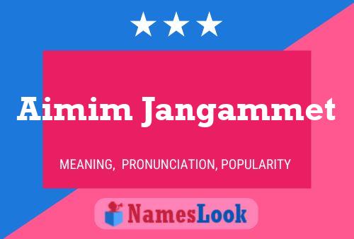 Aimim Jangammet Name Poster