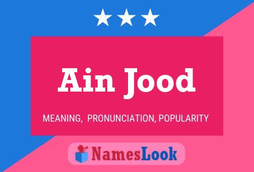 Ain Jood Name Poster