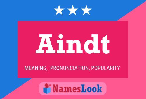 Aindt Name Poster