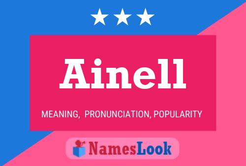 Ainell Name Poster