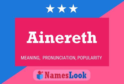 Ainereth Name Poster