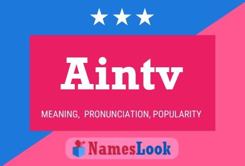 Aintv Name Poster