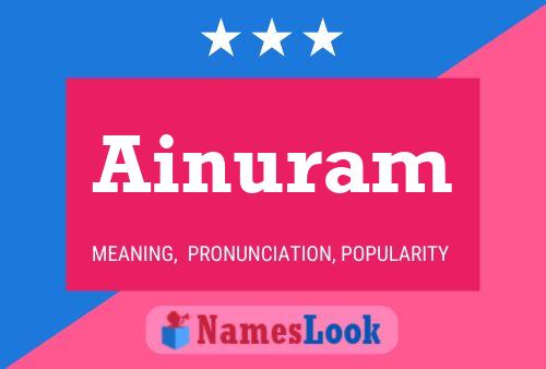 Ainuram Name Poster