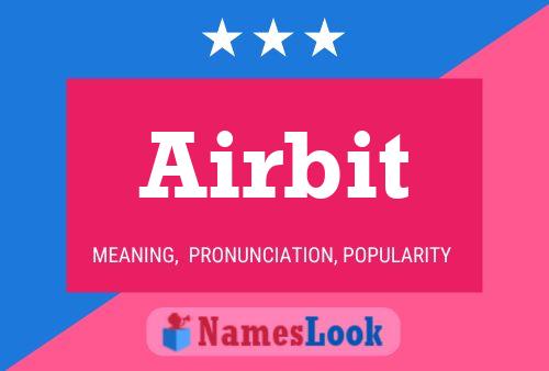 Airbit Name Poster