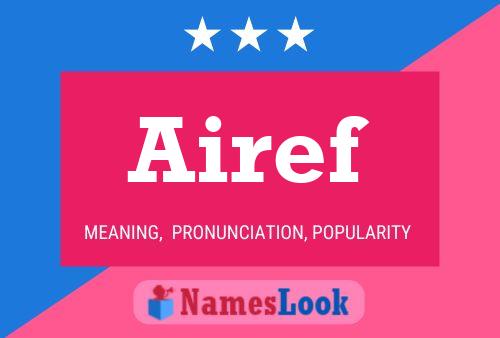 Airef Name Poster