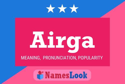 Airga Name Poster