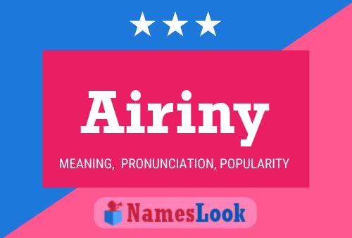 Airiny Name Poster