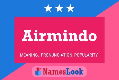 Airmindo Name Poster