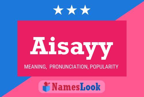 Aisayy Name Poster