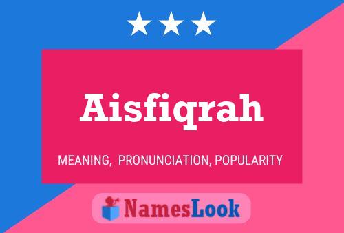 Aisfiqrah Name Poster