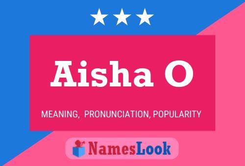 Aisha O Name Poster