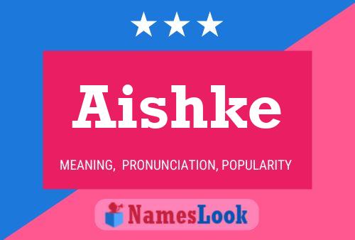 Aishke Name Poster