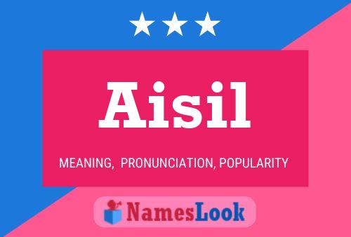 Aisil Name Poster