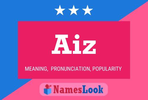 Aiz Name Poster