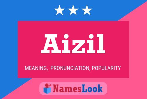 Aizil Name Poster