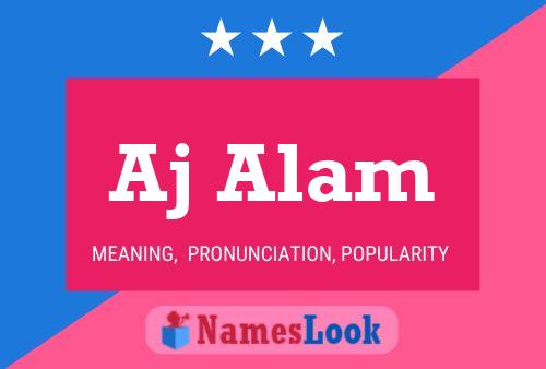 Aj Alam Name Poster