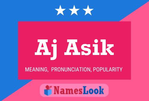 Aj Asik Name Poster