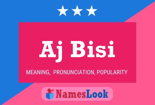 Aj Bisi Name Poster