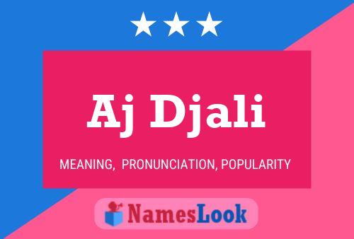 Aj Djali Name Poster