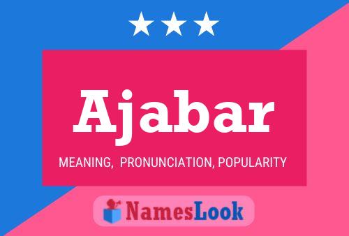 Ajabar Name Poster