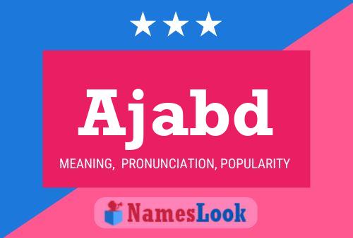 Ajabd Name Poster