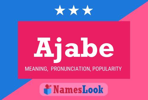 Ajabe Name Poster