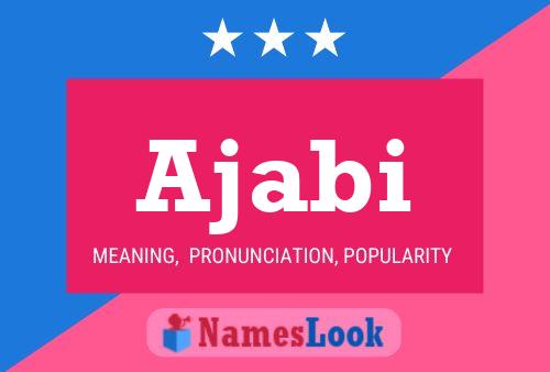 Ajabi Name Poster