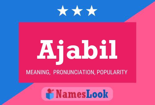 Ajabil Name Poster