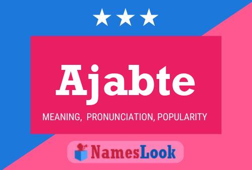 Ajabte Name Poster