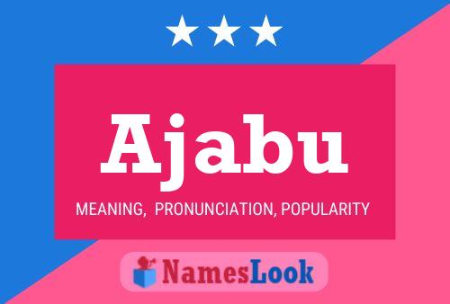 Ajabu Name Poster