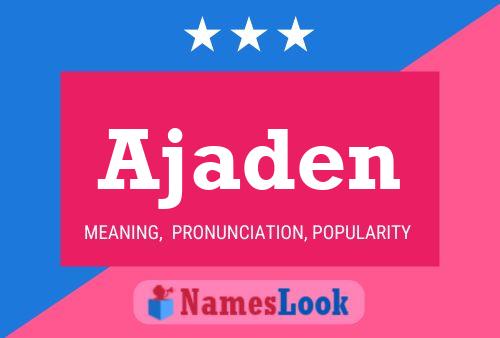 Ajaden Name Poster