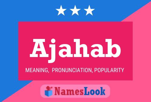 Ajahab Name Poster