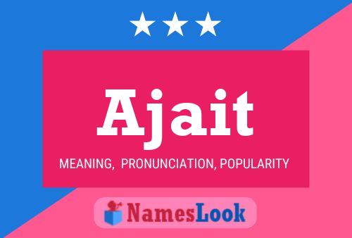 Ajait Name Poster